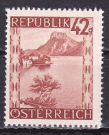 Austria, 1946, Landscapes/Traunsee, 42g, MH - Nuevos