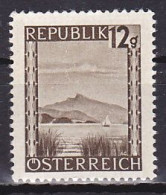 Austria, 1945, Landscapes/Schafberg, 12g, MH - Ongebruikt