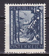 Austria, 1946, Landscapes/Forchtenstein Castle, 15g, MH - Unused Stamps