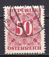 Austria, 1949, Numeral In Square Frame, 50g, USED - Postage Due