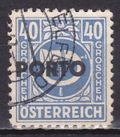 Austria, 1946, Posthorn Overprinted, 40g, USED - Strafport