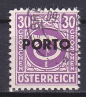 Austria, 1946, Posthorn Overprinted, 30g, USED - Postage Due