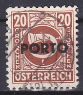 Austria, 1946, Posthorn Overprinted, 20g, USED - Taxe