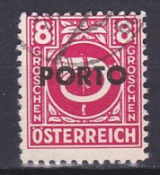 Austria, 1946, Posthorn Overprinted, 8g, USED - Impuestos