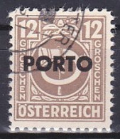 Austria, 1946, Posthorn Overprinted, 12g, USED - Strafport