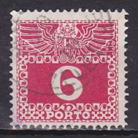 Austria, 1908, Coat Of Arms & Numeral, 6h, USED - Strafport