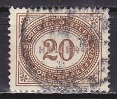 Austria, 1900, Numeral, 20h, USED - Impuestos
