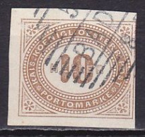 Austria, 1899, Numeral/Imperf, 10h, USED - Taxe