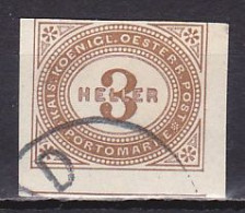 Austria, 1900, Numeral/Imperf, 3h, USED - Segnatasse