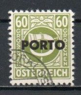 Austria, 1946, Posthorn Overprinted, 60g, CTO - Impuestos