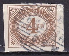 Austria, 1899, Numeral/Imperf, 4h, USED - Impuestos