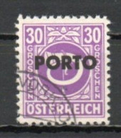 Austria, 1946, Posthorn Overprinted, 30g, CTO - Taxe