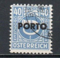 Austria, 1946, Posthorn Overprinted, 40g, CTO - Strafport