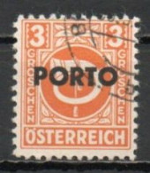 Austria, 1946, Posthorn Overprinted, 3g, CTO - Strafport