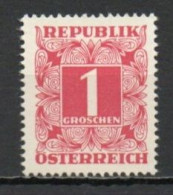 Austria, 1949, Numeral In Square Frame, 1g, MH - Strafport