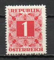 Austria, 1949, Numeral In Square Frame, 1g, MH - Strafport