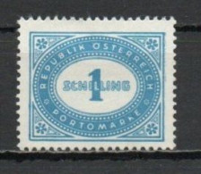 Austria, 1947, Numeral In Oval Frame, 1s, MH - Portomarken