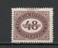 Austria, 1947, Numeral In Oval Frame, 48g, MH - Segnatasse