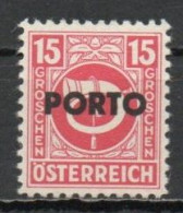 Austria, 1946, Posthorn Overprinted, 15g, MNH - Portomarken