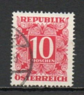 Austria, 1949, Numeral In Square Frame, 10g, USED - Portomarken