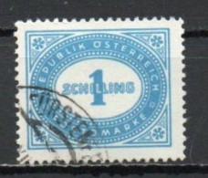 Austria, 1947, Numeral In Oval Frame, 1s, USED - Segnatasse