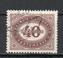 Austria, 1947, Numeral In Oval Frame, 40g, USED - Strafport