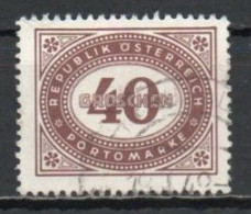 Austria, 1947, Numeral In Oval Frame, 40g, USED - Taxe