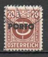 Austria, 1946, Posthorn Overprinted, 20g, USED - Segnatasse