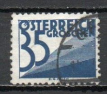 Austria, 1930, Numeral & Triangles, 35g, USED - Strafport