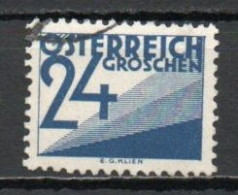 Austria, 1932, Numeral & Triangles, 24g, USED - Segnatasse