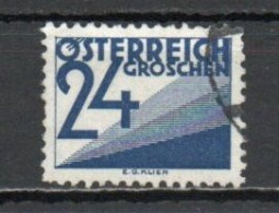 Austria, 1932, Numeral & Triangles, 24g, USED - Portomarken