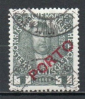 Austria, 1916, Emperor Charles VI/PORTO Overprint, 1h, USED - Postage Due