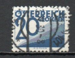 Austria, 1925, Numeral & Triangles, 20g, USED - Postage Due