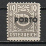 Austria, 1946, Posthorn Overprinted, 10g, UNUSED NO GUM - Portomarken