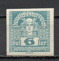 Austria, 1920, Mercury, 6h, MH - Periódicos