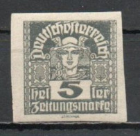 Austria, 1920, Mercury, 5h, MH - Newspapers