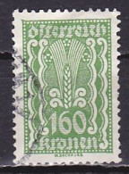 Austria, 1922, Ear Of Corn, 160kr, USED - Usados