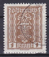 Austria, 1922, Hammer & Tongs, 1kr, USED - Usati