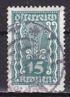 Austria, 1922, Ear Of Corn, 15kr, USED - Used Stamps