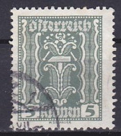 Austria, 1922, Hammer & Tongs, 5kr, USED - Used Stamps