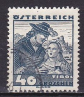 Austria, 1934, Costumes/Tyrol, 40g, USED - Used Stamps