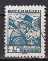 Austria, 1934, Costumes/Salzburg, 24g, USED - Oblitérés