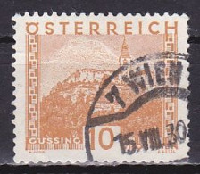 Austria, 1930, Landscapes Large Format/Güssing, 10g, USED - Gebruikt