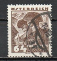 Austria, 1934, Costumes/Vorarlberg, 64g, USED - Oblitérés