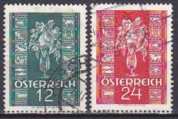 Austria, 1937, Christmas, Set, USED - Gebraucht