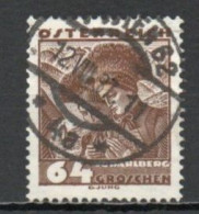 Austria, 1934, Costumes/Vorarlberg, 64g, USED - Oblitérés