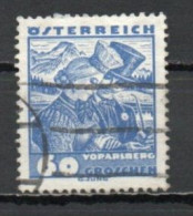 Austria, 1934, Costumes/Vorarlberg, 60g, USED - Oblitérés