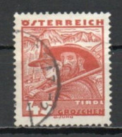 Austria, 1934, Costumes/Tyrol, 45g, USED - Oblitérés