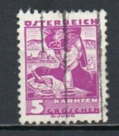 Austria, 1934, Costumes/Carinthia, 5g, USED - Used Stamps