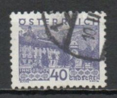 Austria, 1932, Landscapes Small Format/Innsbruck, 40g/Dark Violet, USED - Used Stamps
